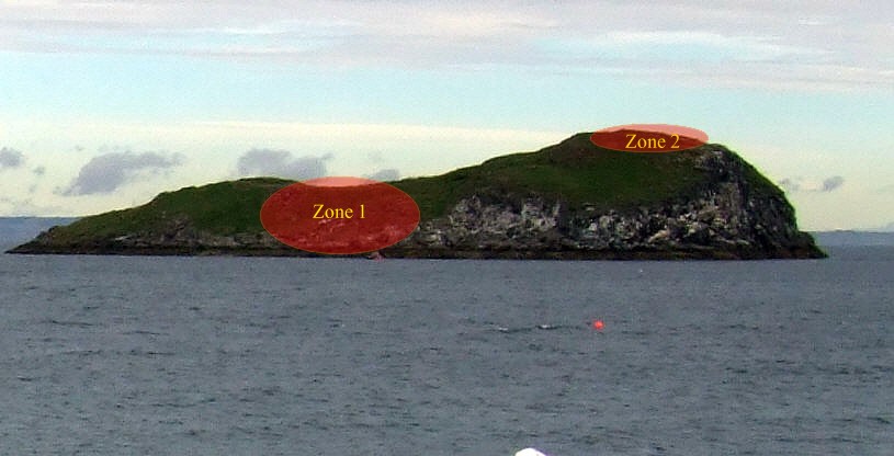 The two cutting zones targeted for 2006